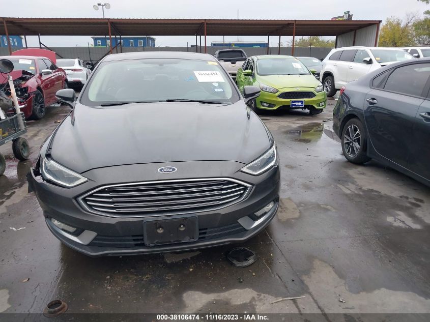 2017 FORD FUSION SE - 3FA6P0H91HR203098