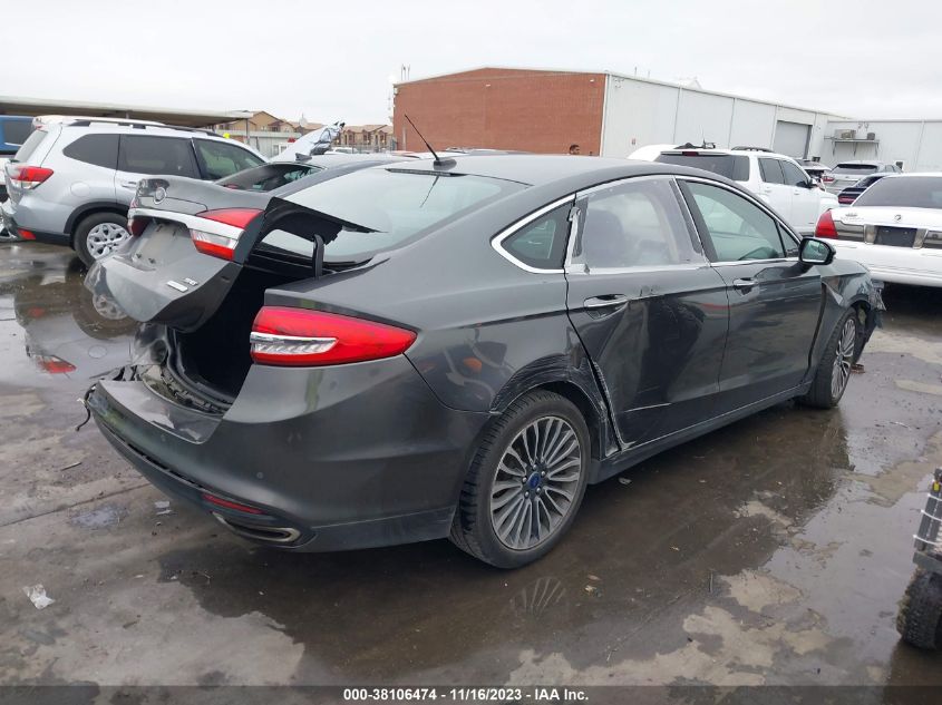 2017 FORD FUSION SE - 3FA6P0H91HR203098