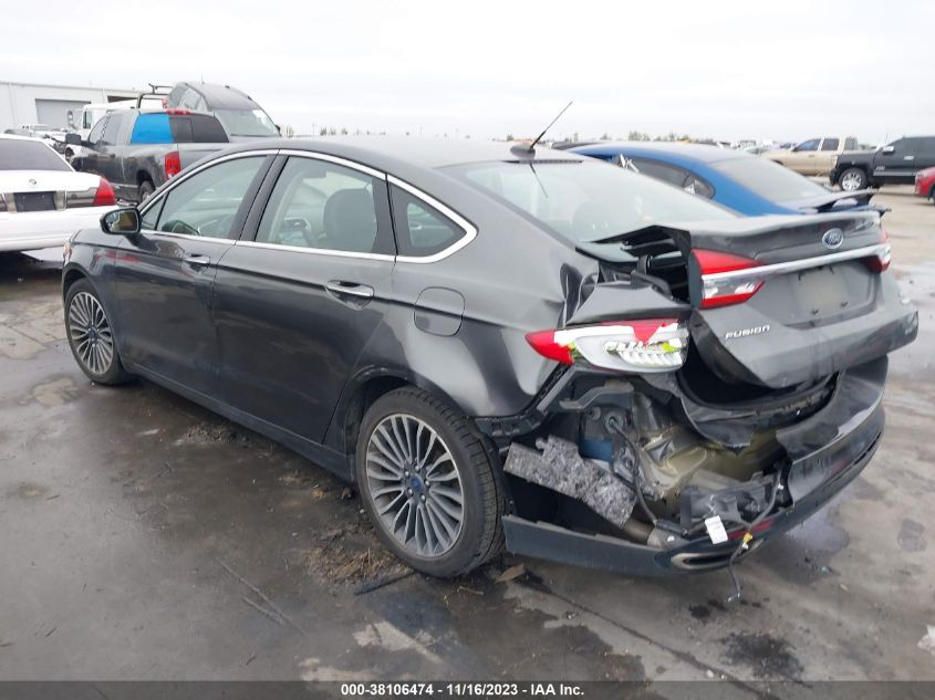 2017 FORD FUSION SE - 3FA6P0H91HR203098