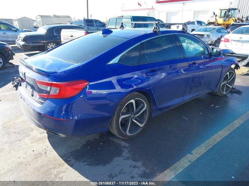 VIN 1HGCV1F39KA015536 2019 HONDA ACCORD SPORT