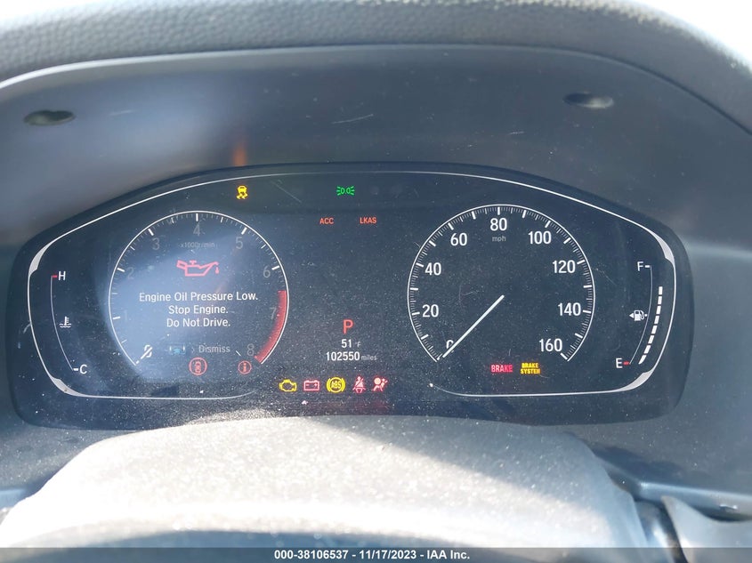 VIN 1HGCV1F39KA015536 2019 HONDA ACCORD SPORT