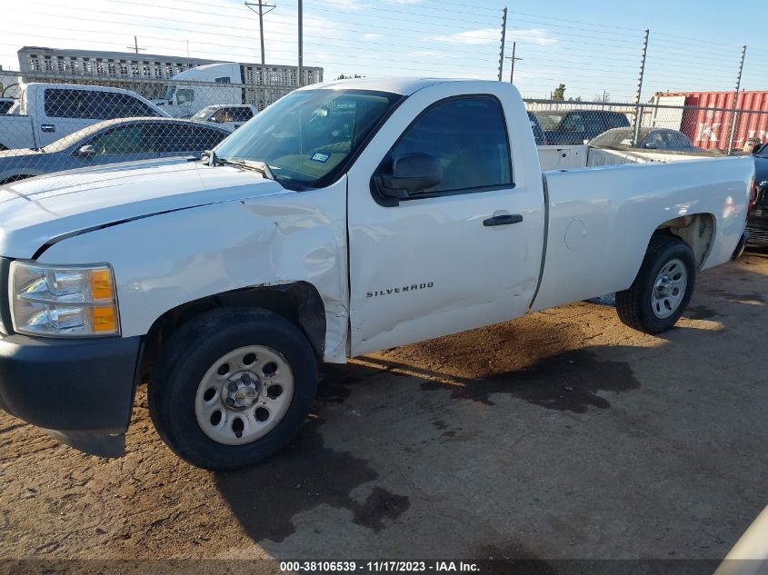 2013 CHEVROLET SILVERADO 1500 WORK TRUCK - 1GCNCPEA2DZ153679