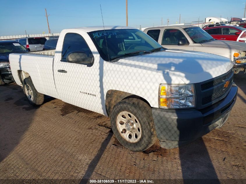 2013 CHEVROLET SILVERADO 1500 WORK TRUCK - 1GCNCPEA2DZ153679