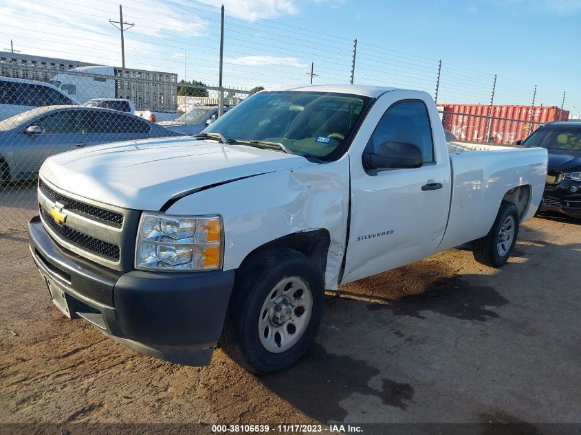 2013 CHEVROLET SILVERADO 1500 WORK TRUCK - 1GCNCPEA2DZ153679