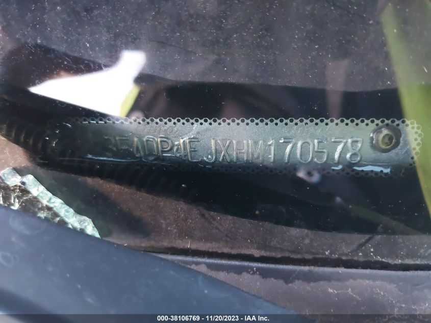 2017 FORD FIESTA SE - 3FADP4EJXHM170578