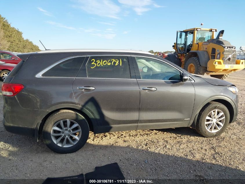 2017 KIA SORENTO 3.3L LX - 5XYPGDA54HG247829