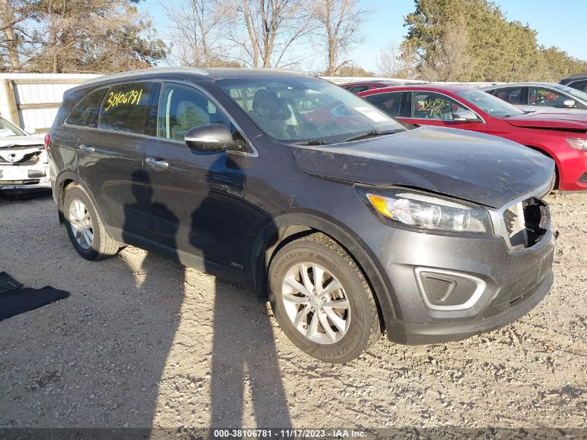 2017 KIA SORENTO 3.3L LX - 5XYPGDA54HG247829