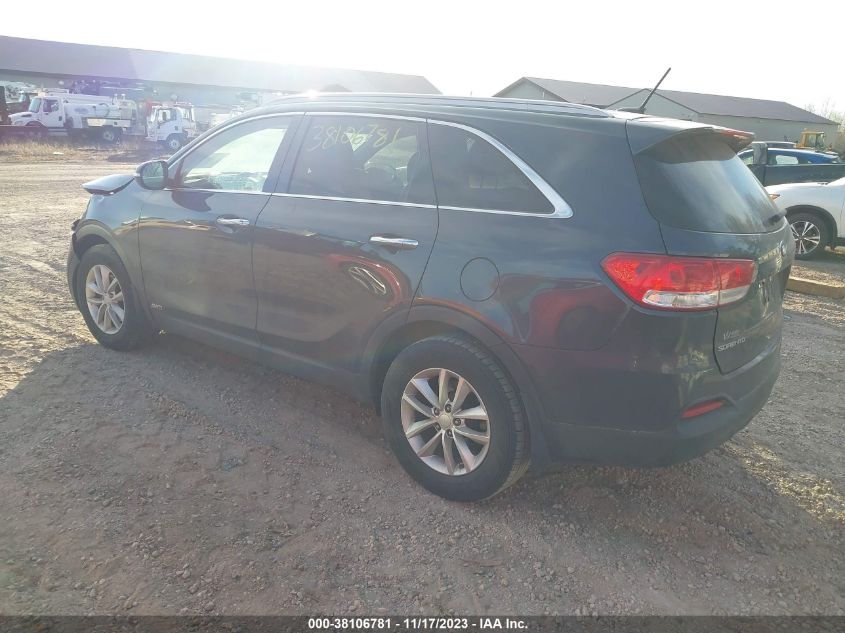 2017 KIA SORENTO 3.3L LX - 5XYPGDA54HG247829