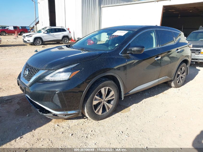 5N1AZ2MS8KN159688 Nissan Murano S/SL/SV/PLATINUM 2