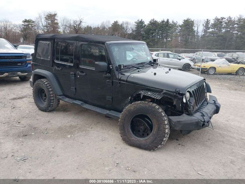 2013 JEEP WRANGLER UNLIMITED SPORT - 1C4BJWDG0DL686464