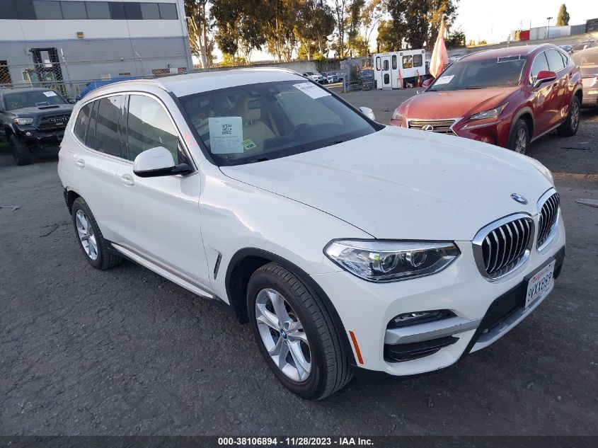 5UXTS1C05L9D29643 BMW X3 XDRIVE30E 2020