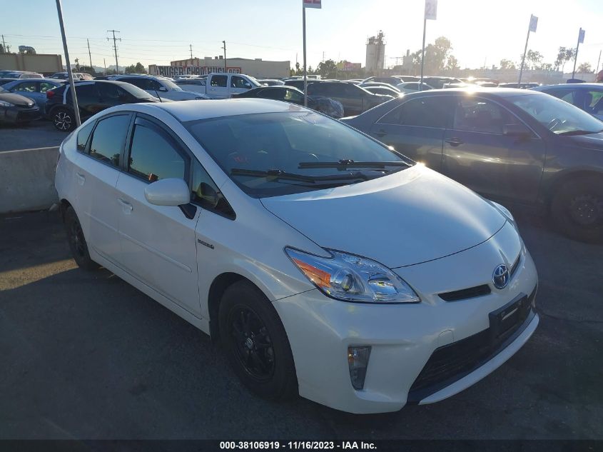 2014 TOYOTA PRIUS FOUR/FIVE/THREE/ONE/TWO - JTDKN3DU9E0389298