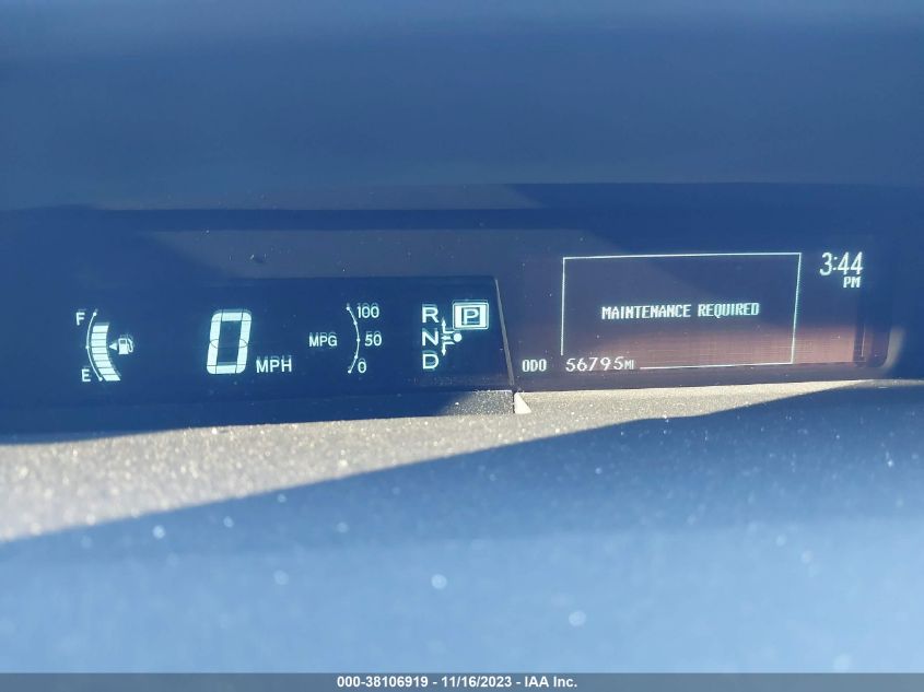 2014 TOYOTA PRIUS FOUR/FIVE/THREE/ONE/TWO - JTDKN3DU9E0389298