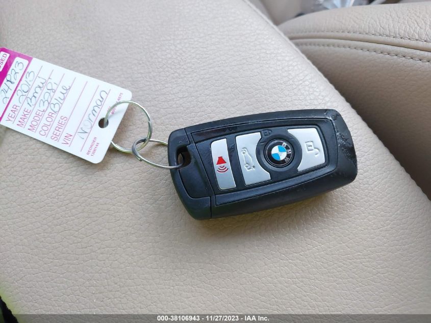 2013 BMW 328I XDRIVE - WBA3B5C59DF593000