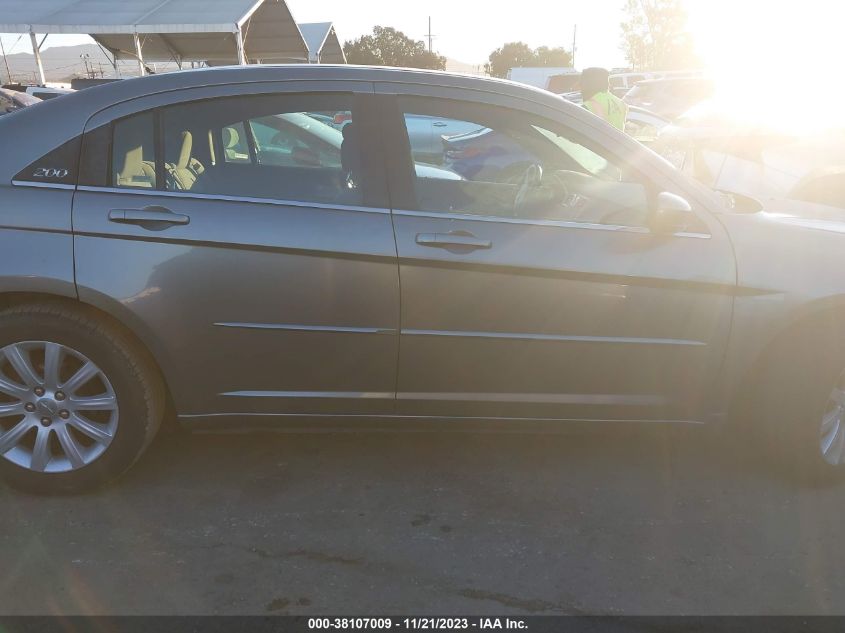 2013 CHRYSLER 200 TOURING - 1C3CCBBBXDN588632