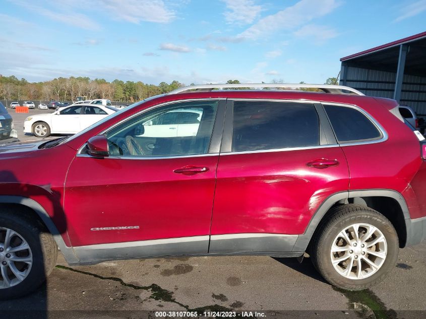 1C4PJLCBXKD377568 Jeep Cherokee LATITUDE 14