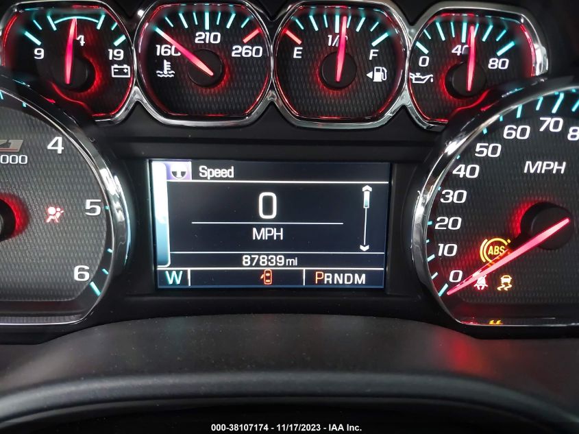 2016 CHEVROLET SILVERADO 1500 2LZ - 3GCUKSEC1GG232221