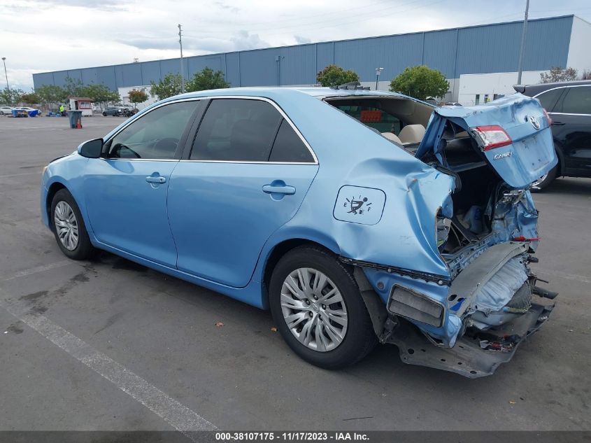 2013 TOYOTA CAMRY L/LE/SE/XLE - 4T1BF1FK5DU711709