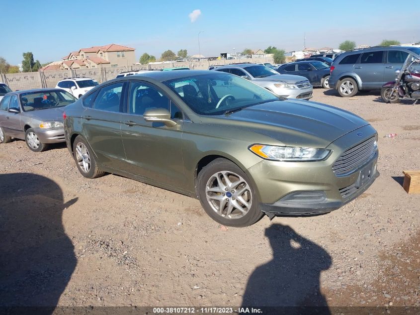 2013 FORD FUSION SE - 3FA6P0H71DR144370