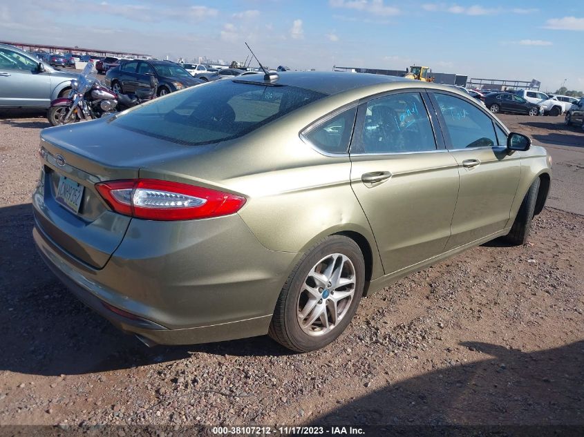 2013 FORD FUSION SE - 3FA6P0H71DR144370