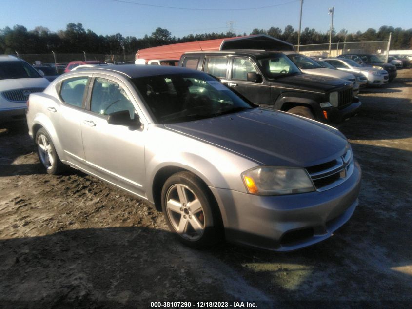 2013 DODGE AVENGER SE - 1C3CDZAB0DN642740