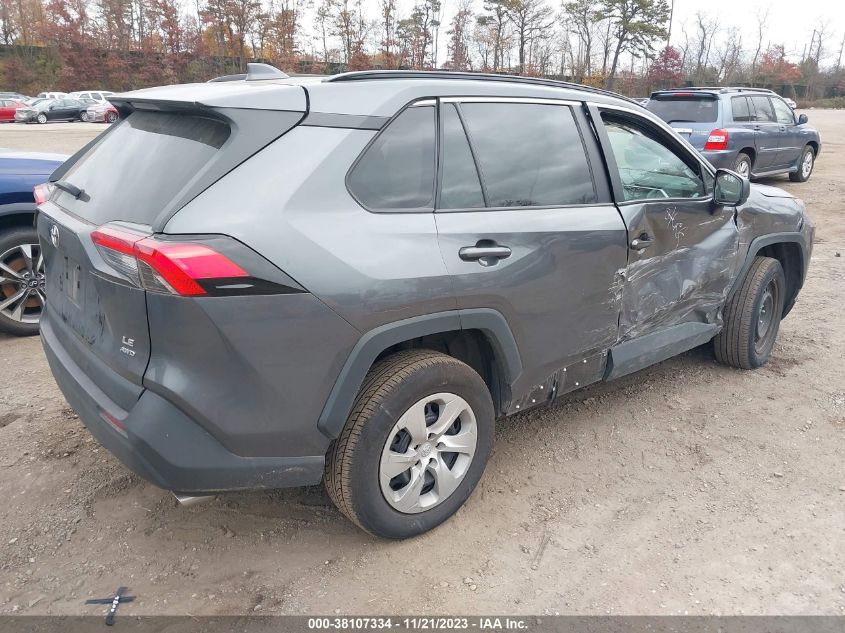2021 TOYOTA RAV4 LE - 2T3F1RFV9MC156703