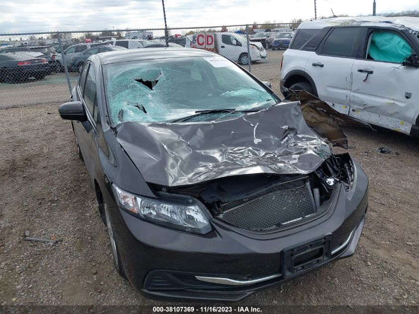 2014 HONDA CIVIC LX - 2HGFB2F55EH538166