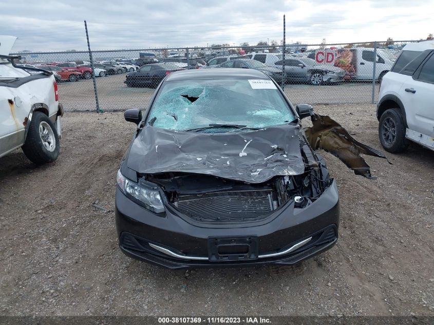 2014 HONDA CIVIC LX - 2HGFB2F55EH538166