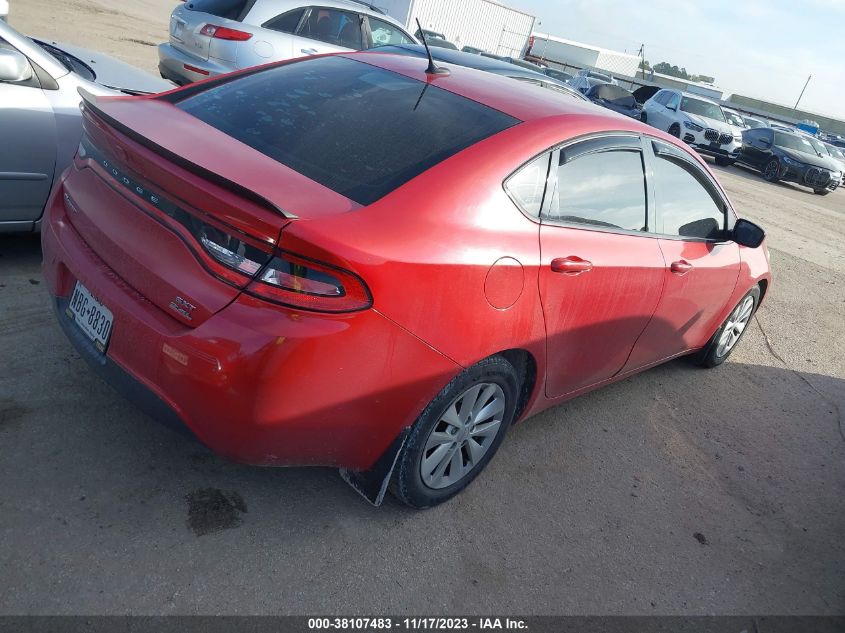 2014 DODGE DART SXT - 1C3CDFBB4ED794878