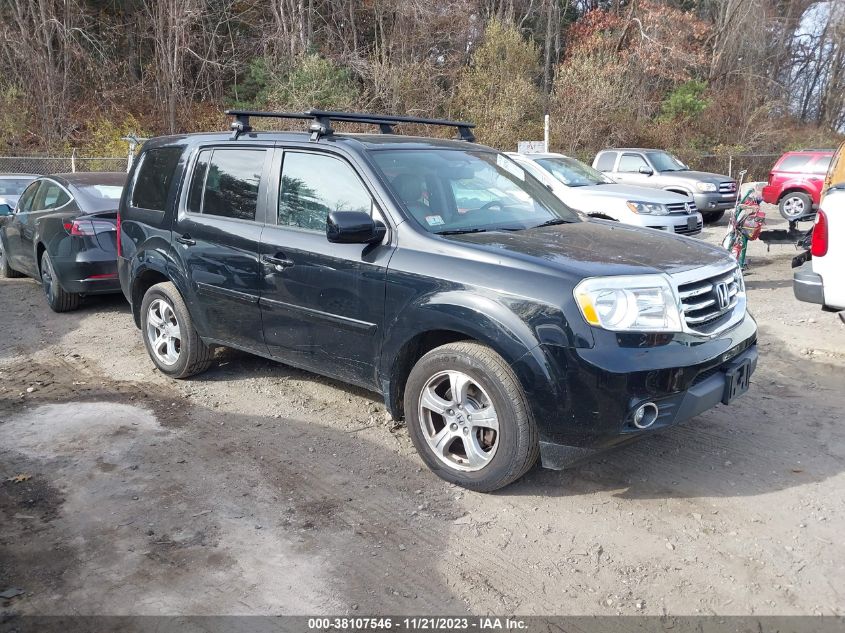 2013 HONDA PILOT EXL - 5FNYF4H51DB048767