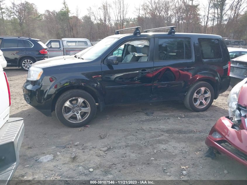 2013 HONDA PILOT EXL - 5FNYF4H51DB048767