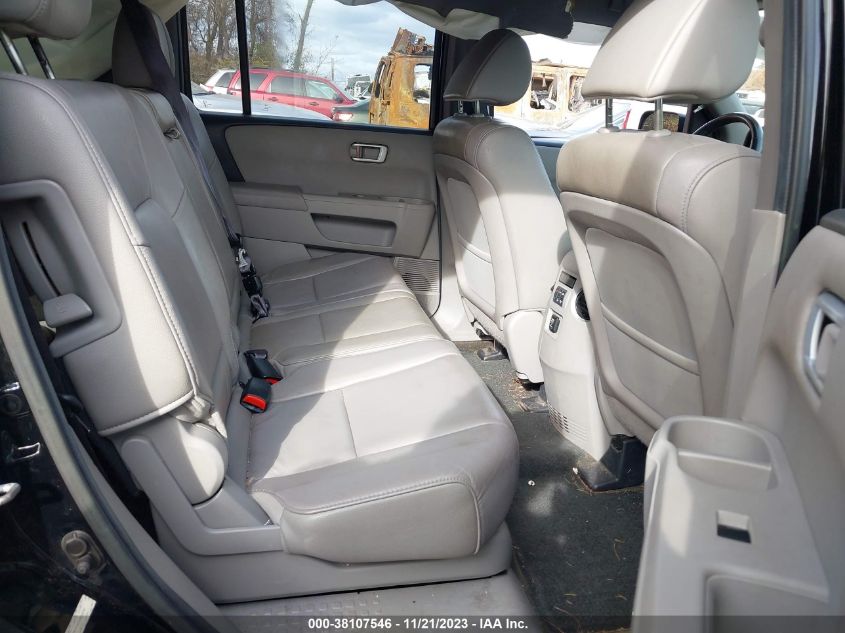 2013 HONDA PILOT EXL - 5FNYF4H51DB048767