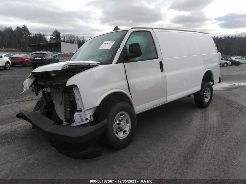2019 CHEVROLET EXPRESS 2500 WORK VAN 1GCWGAFP1K1368815
