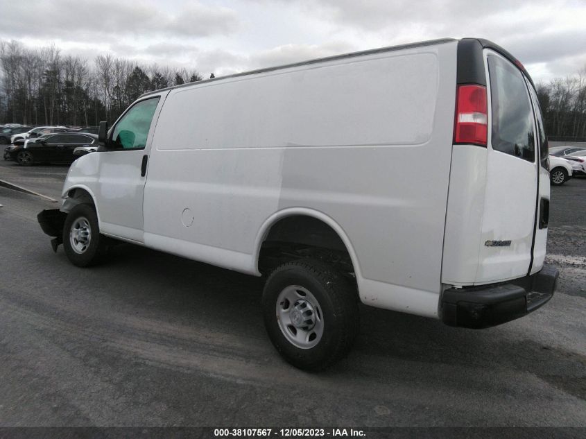 2019 CHEVROLET EXPRESS 2500 WORK VAN 1GCWGAFP1K1368815