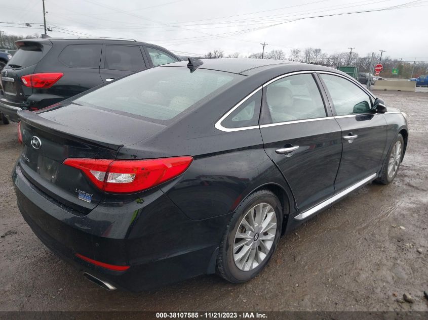 2015 HYUNDAI SONATA LIMITED - 5NPE34AF2FH125617