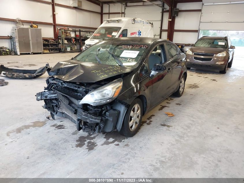 2013 KIA RIO LX - KNADM4A39D6309326