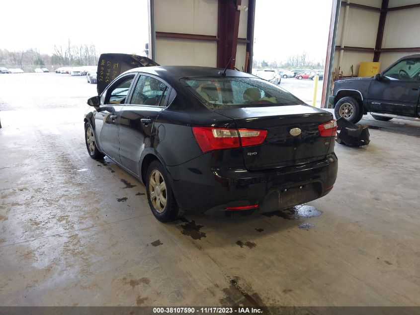 2013 KIA RIO LX - KNADM4A39D6309326