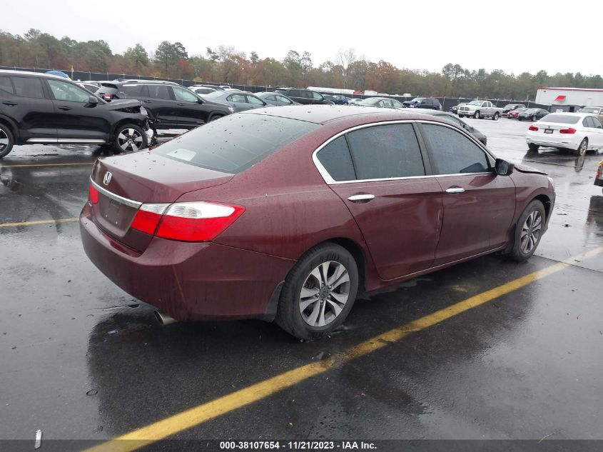 2014 HONDA ACCORD LX - 1HGCR2F3XEA169400