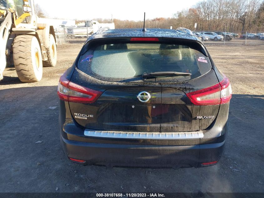 2022 NISSAN ROGUE SPORT SV AWD XTRONIC CVT - JN1BJ1BW6NW481800