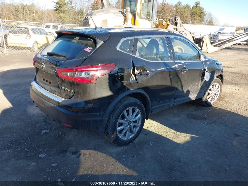 2022 NISSAN ROGUE SPORT SV AWD XTRONIC CVT - JN1BJ1BW6NW481800