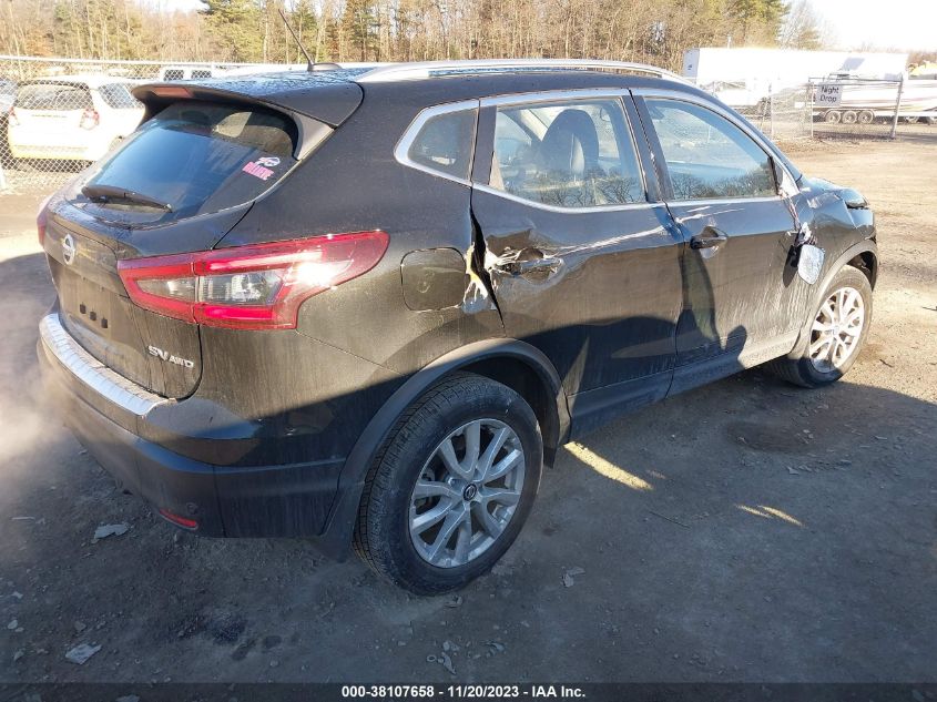 2022 NISSAN ROGUE SPORT SV AWD XTRONIC CVT - JN1BJ1BW6NW481800