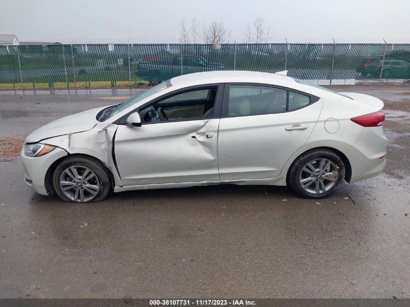 2017 HYUNDAI ELANTRA SE - KMHD84LF8HU102843