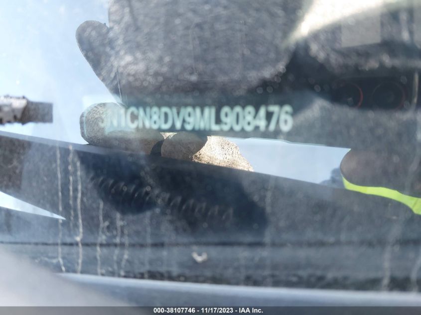 2021 NISSAN VERSA S - 3N1CN8DV9ML908476
