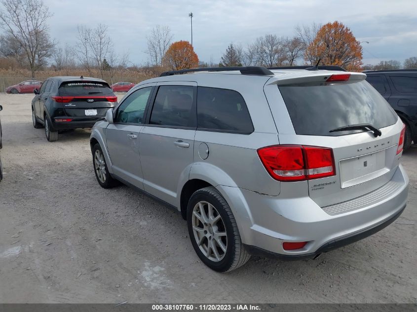 2013 DODGE JOURNEY SXT - 3C4PDDBG5DT579368