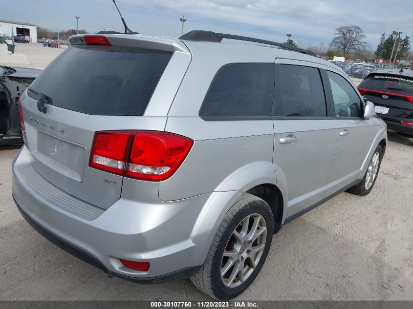 2013 DODGE JOURNEY SXT - 3C4PDDBG5DT579368