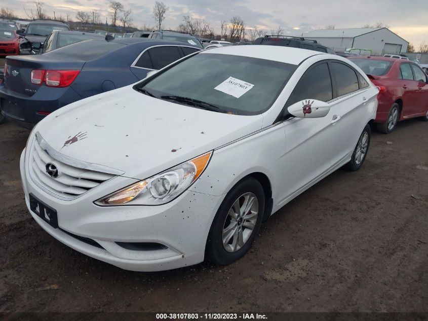 2013 HYUNDAI SONATA GLS PZEV - 5NPEB4AC0DH624230