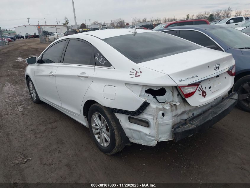 2013 HYUNDAI SONATA GLS PZEV - 5NPEB4AC0DH624230