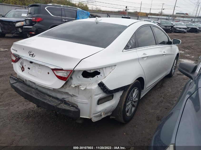 2013 HYUNDAI SONATA GLS PZEV - 5NPEB4AC0DH624230