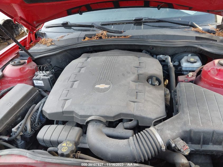 2013 CHEVROLET CAMARO 2LS - 2G1FA1E37D9166455