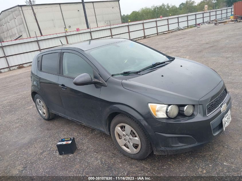 2014 CHEVROLET SONIC LS AUTO - 1G1JA6SH3E4199318